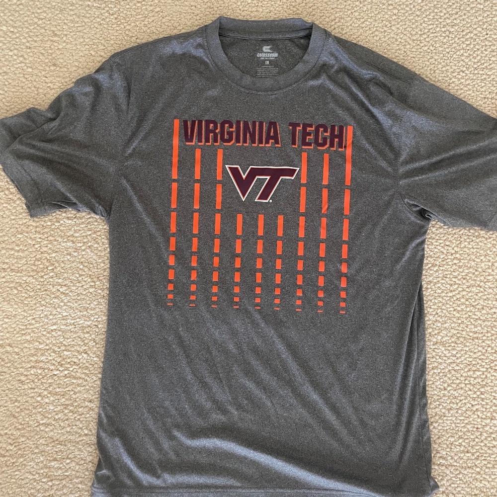 gray virginia tech t-shirt